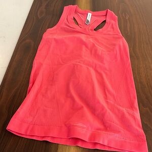Pink Athleta Momentum tank